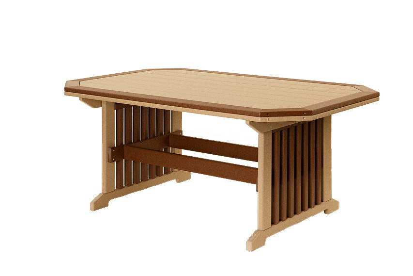 Mission Dining Table 35×48 with Border