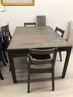 Country Woodshop Table & 4 Chairs