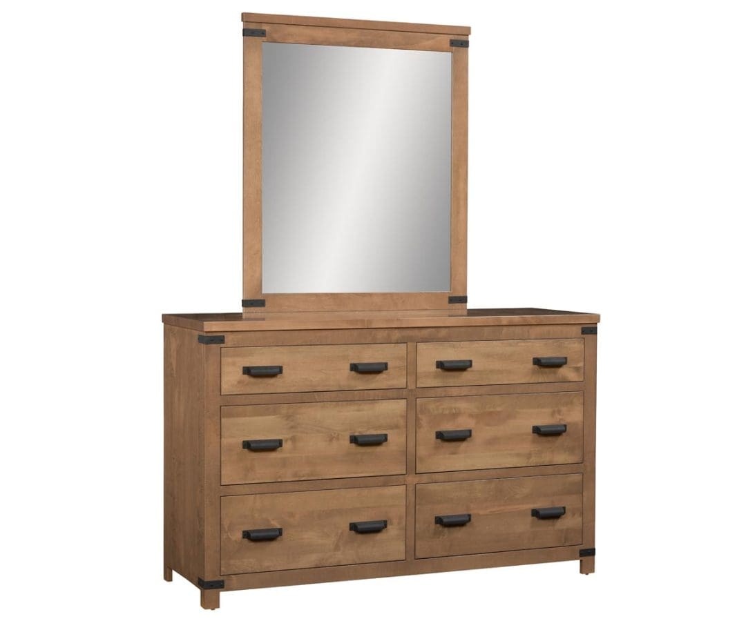 Lewiston 57″ Dresser shown w/mirror