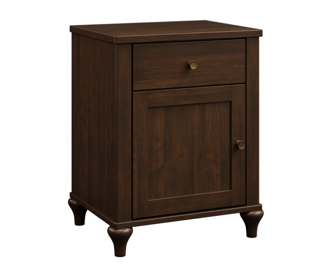 Alcan 1-Drawer, 1-Door Nightstand