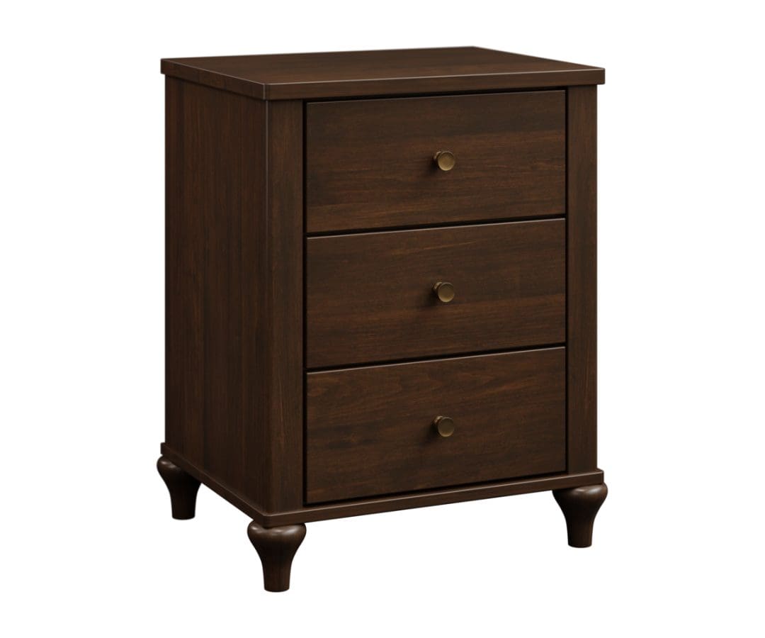 Alcan 3-Drawer Nightstand