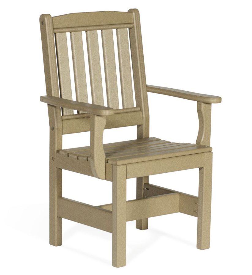 Colonial Road English Garden Arm Chair (dining height)