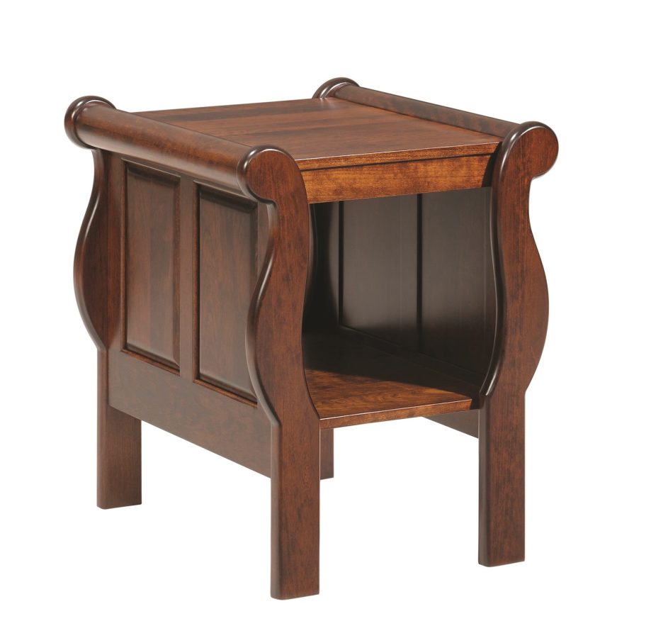Sleigh Collection End Table