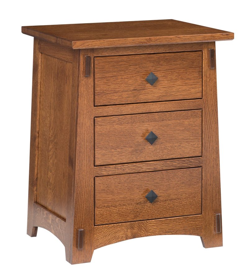 Olde Shaker Collection 3-Drawer Nightstand