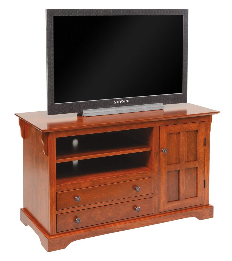 Mission Hills Tv Stand with Doors and Drawers