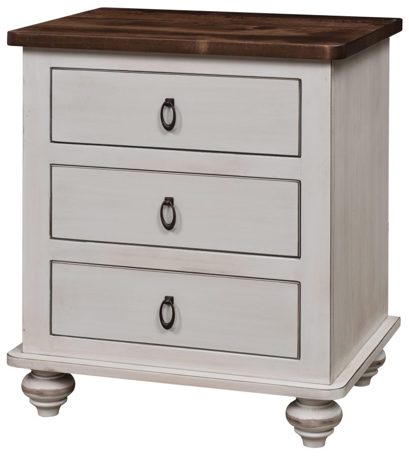 Cottage Grove 3-Drawer Nightstand
