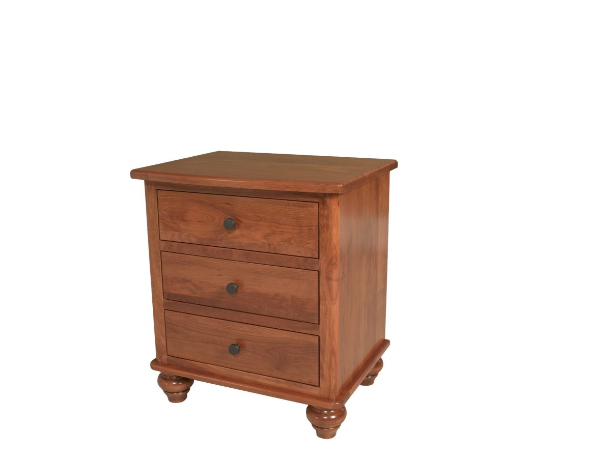 Greenville Collection 3-Drawer Nightstand
