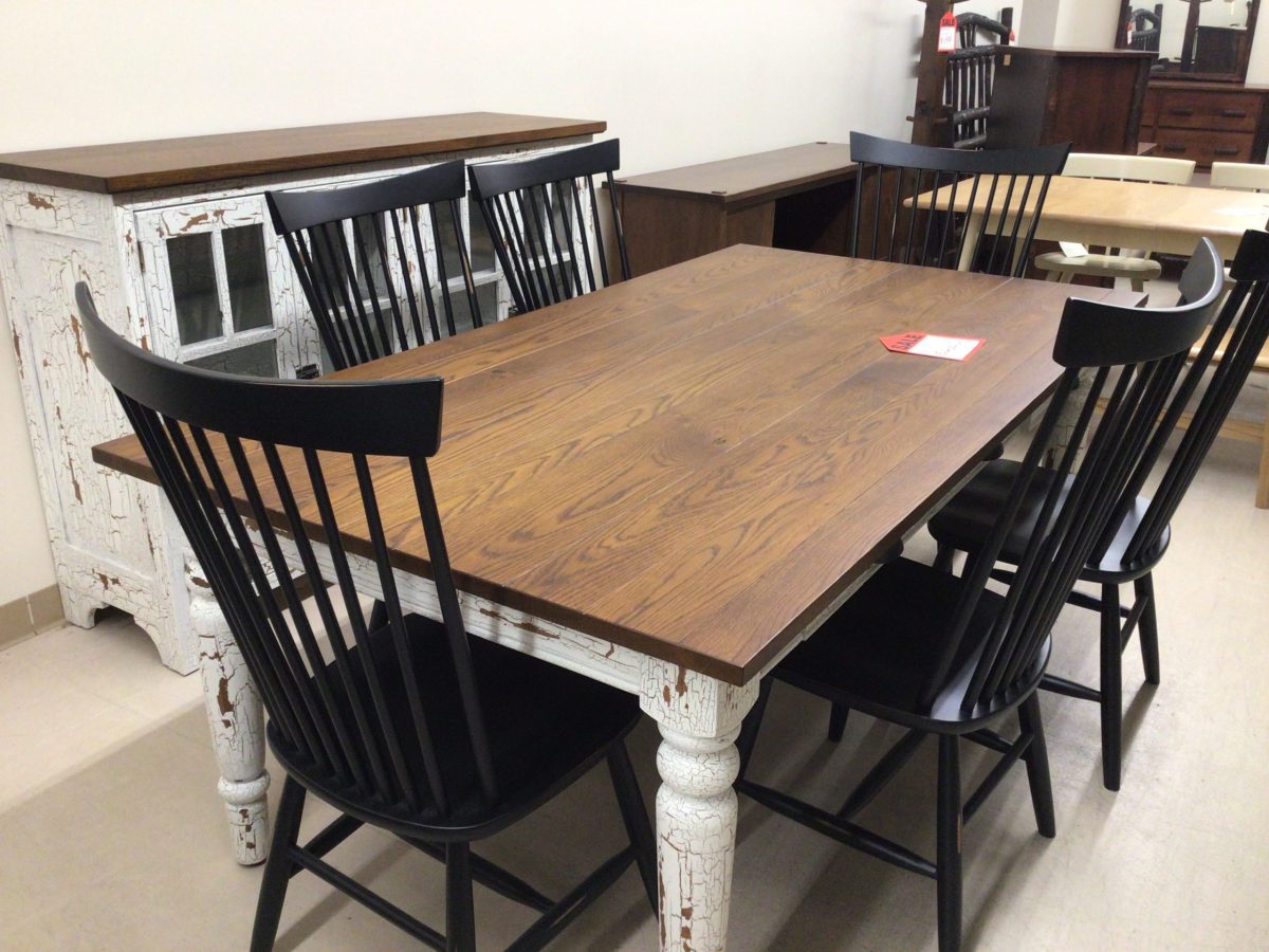 Canal Dover Table, 6 Chairs, & Buffet