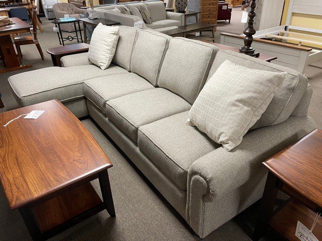 go big, a sectional with chaise from Smith