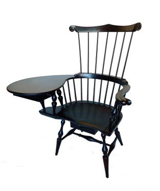 Comb-back Writing Armchair