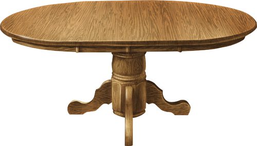 Adams Single Pedestal Table