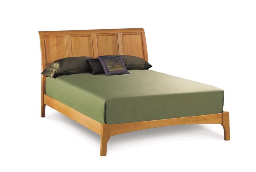 Sarah Sleigh Bed w/ Low Footboard