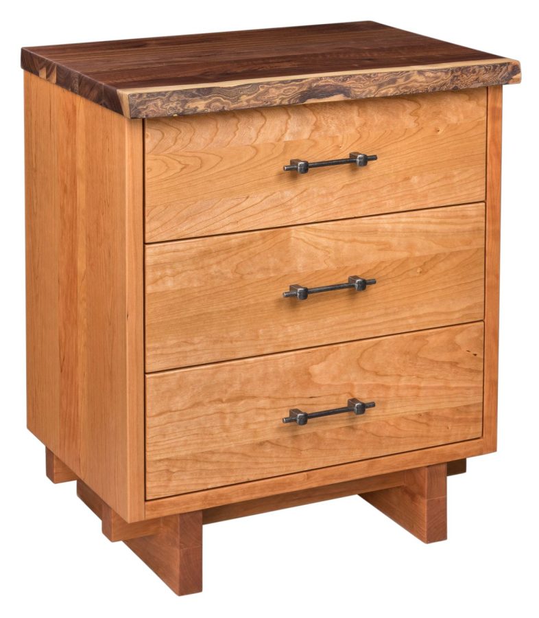 West Canyon 3 Drawer Nightstand