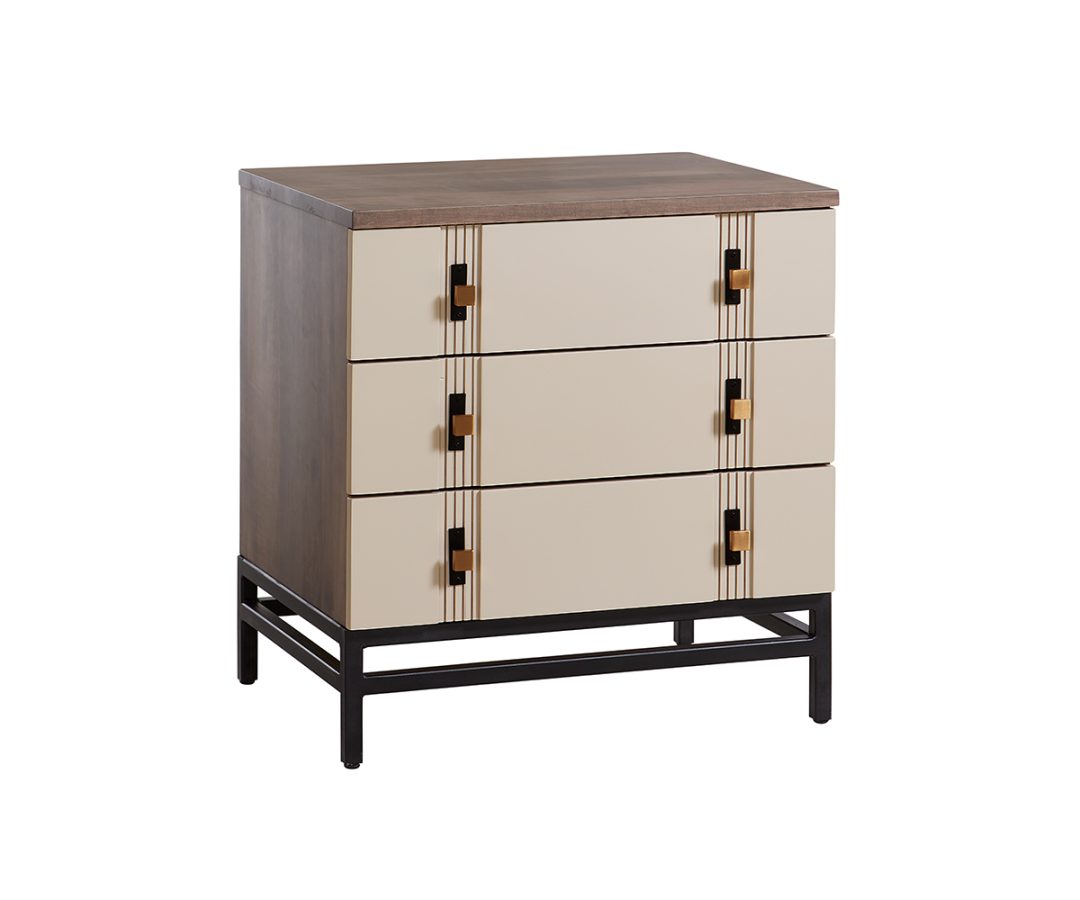 Abshire Nightstand Maple