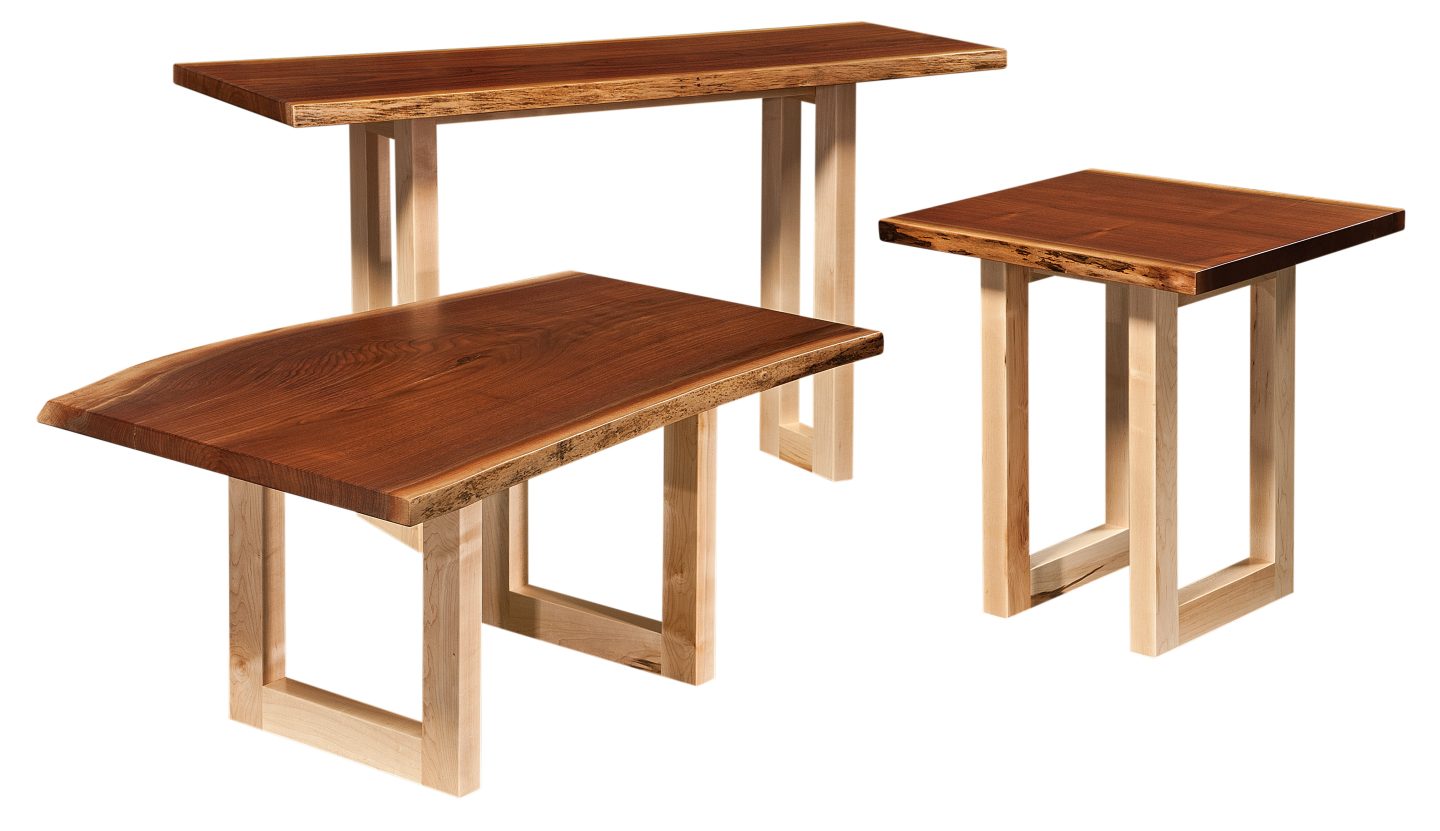 Kalispel Live Edge Occasional Tables
