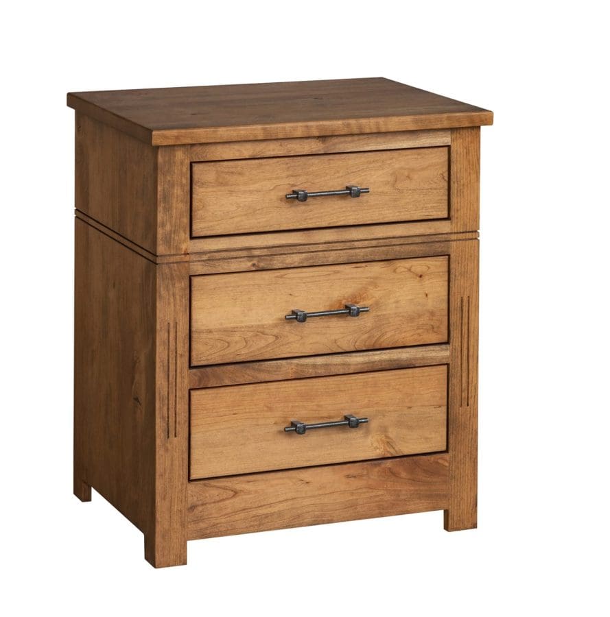 Signature 3 Drawer Nightstand