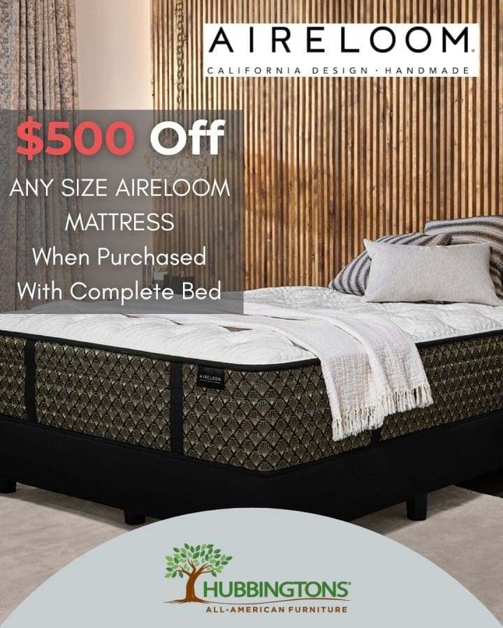 $500 off When Purchased With Complete Bed (2)