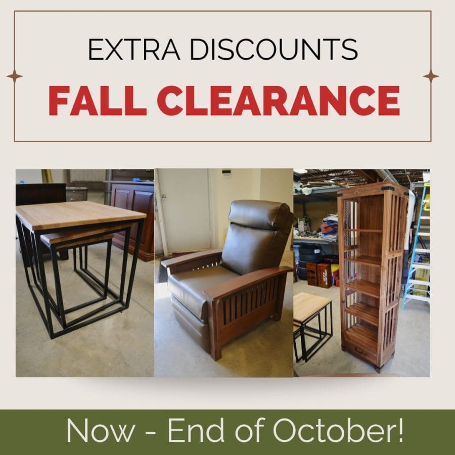 Fall clearance