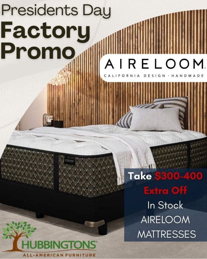 Aireloom Presidents Day Sale (1)
