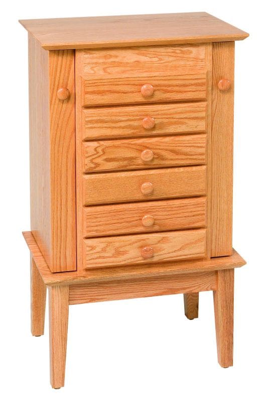 35″ Shaker Jewelry Armoire