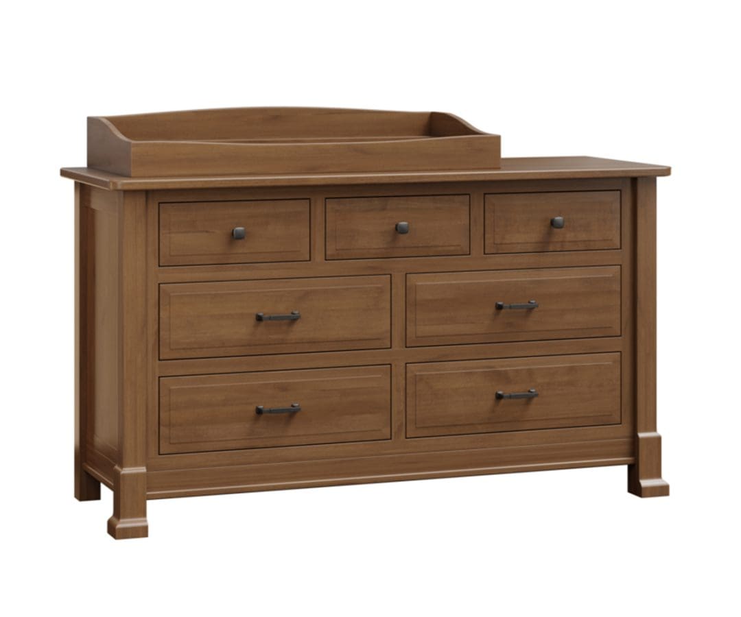 Mackenzie 7 Drawer Dresser With Changing Top