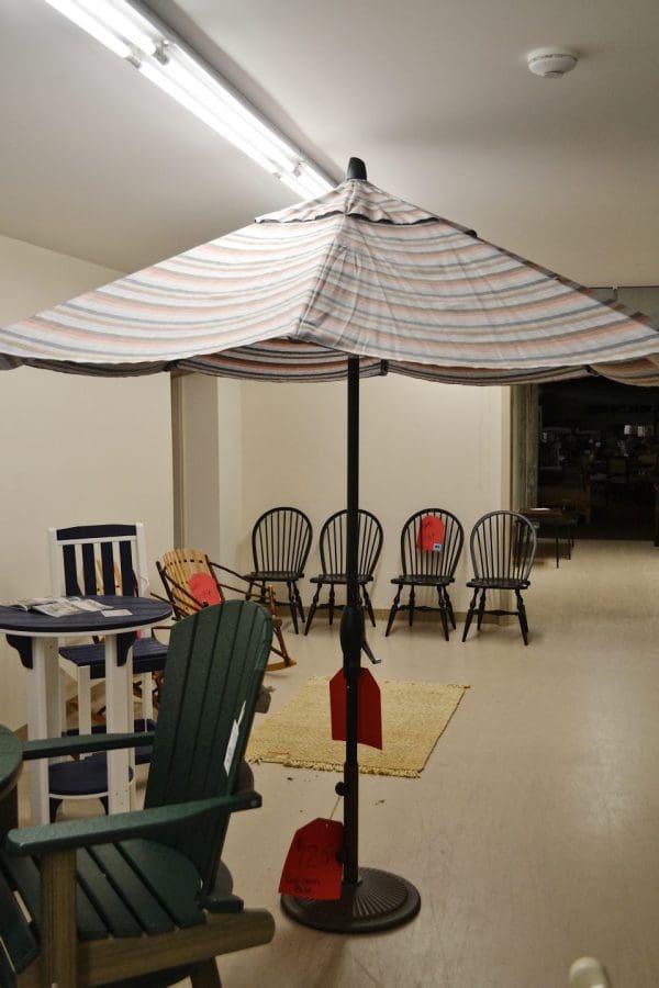 Umbrellas and Stands