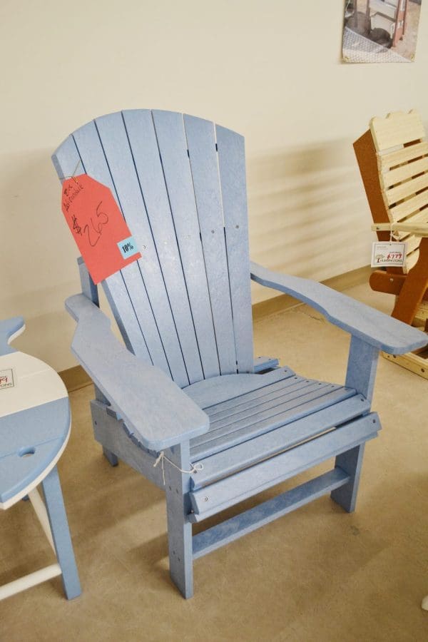 Blue Adirondack