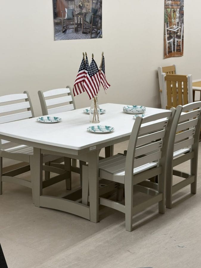 Outdoor Poly Dining Set